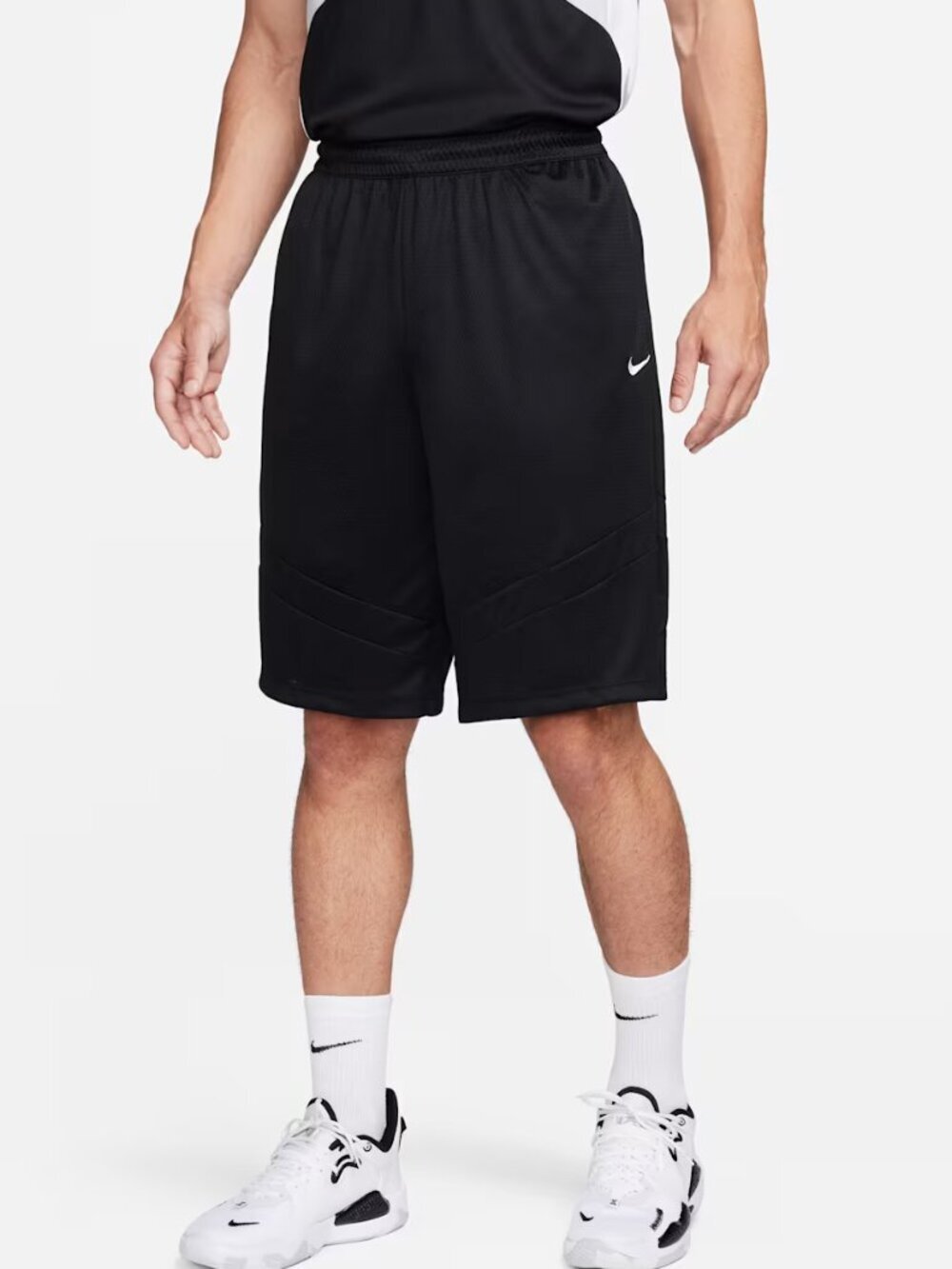 Nike Dri-FIT Icon Basketball Shorts Black 11" Mens Medium Tall MT DQ5822-016